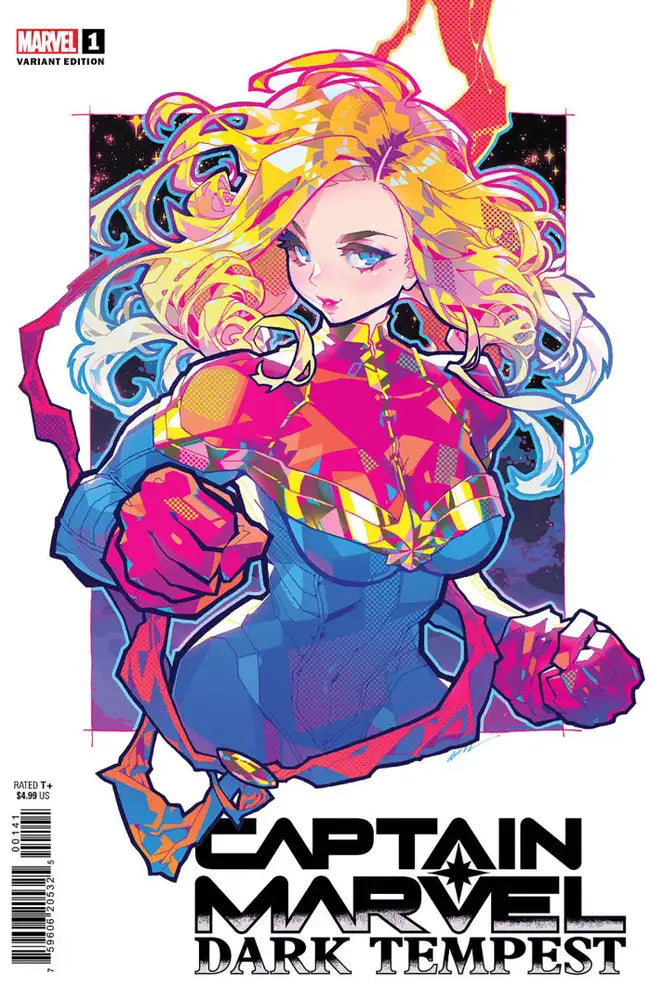 Captain Marvel Dark Tempest 1 (2023 Marvel) Rose Besch Variant