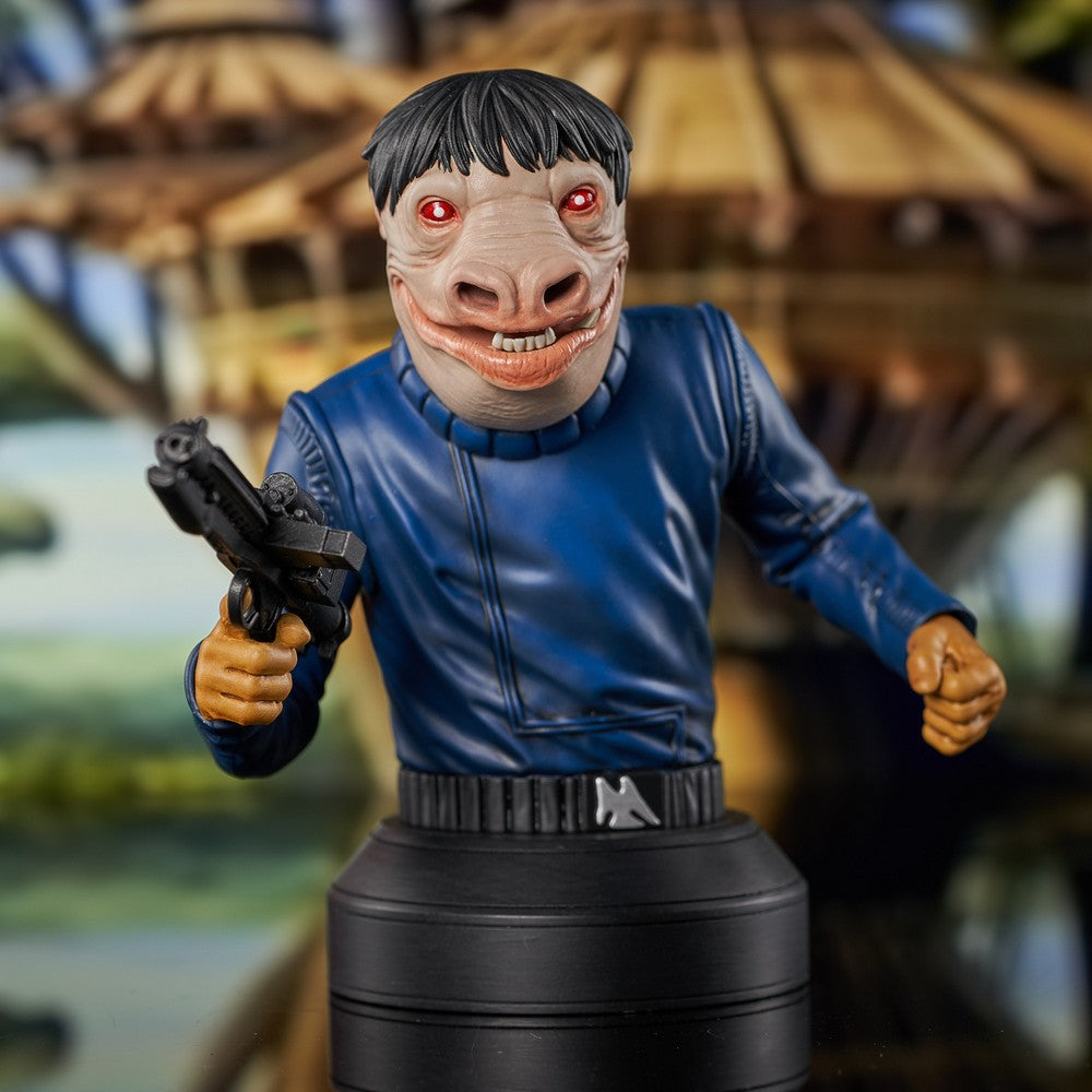 Star Wars Gentle Giant Blue Snaggletooth 1:6 Scale Mini Bust