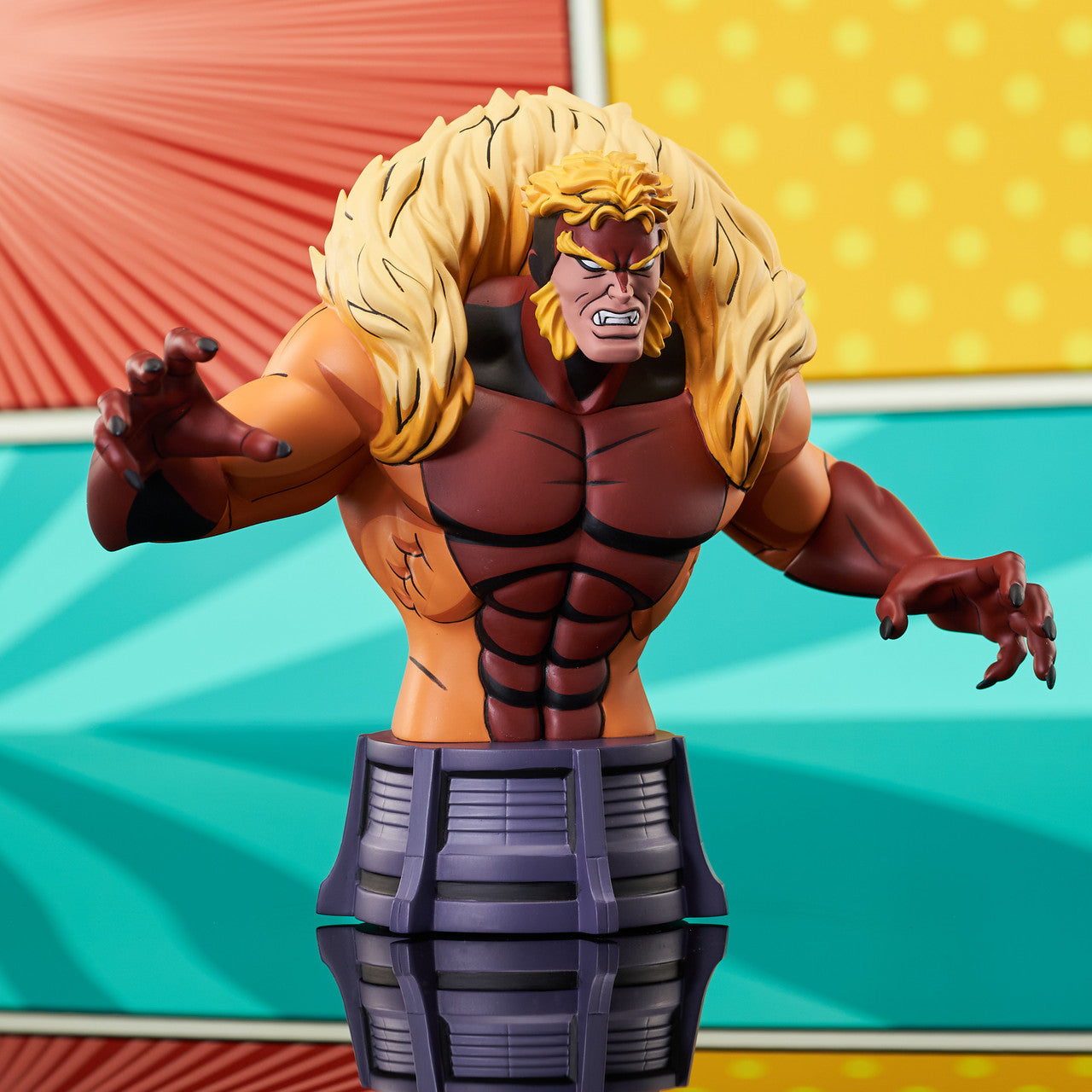Marvel X-Men Animated Series Sabretooth Resin Bust