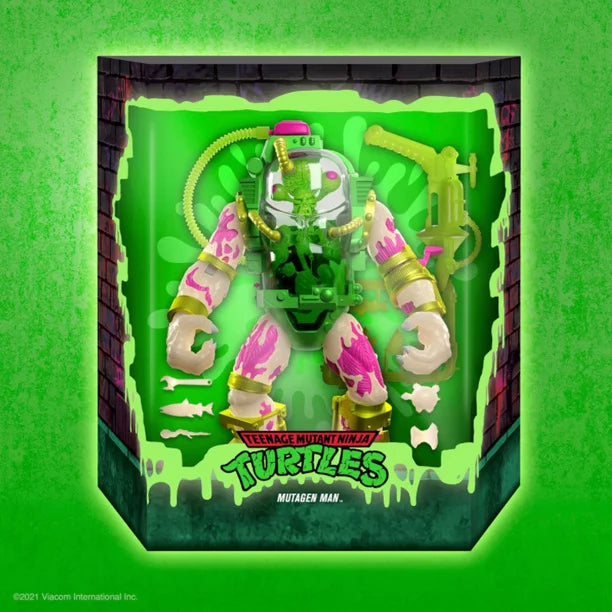 TMNT Ultimate Glow In Dark Mutagen Man