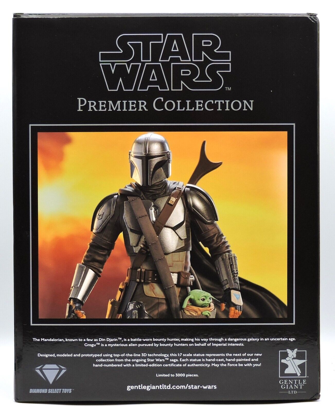 Star Wars Gentle Giant Madalorian Grogu 1:7 Scale Statue