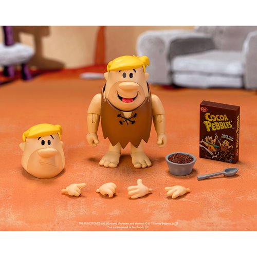 Cocoa Pebbles Barney Rubble 1:12 Action Figure