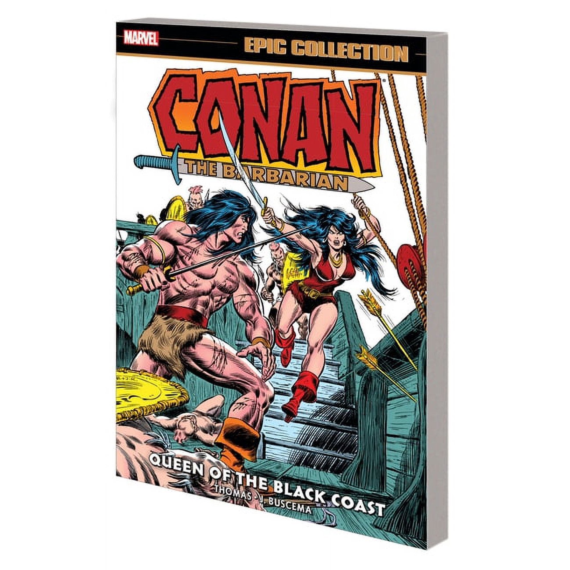 Marvel Epic Collection Conan The Barbarian V.4 Queen Of The Black Coast
