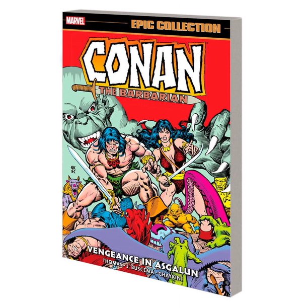 Marvel Epic Collection Conan The Barbarian V.6 Vengeance In Asgalun