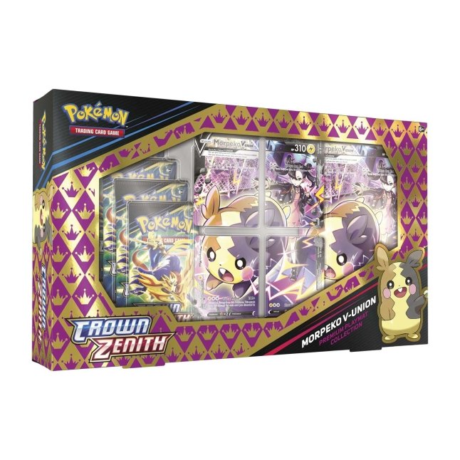 Pokemon Crown Zenith Morpeko V-Union Premium Playmat Collection