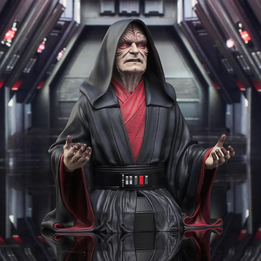 Star Wars Gentle Giant Emperor Palpatine 1:6 Scale Mini Bust