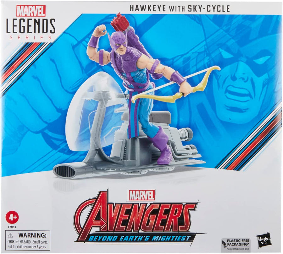 Marvel Legends Hawkeye W/Sky-Cycle
