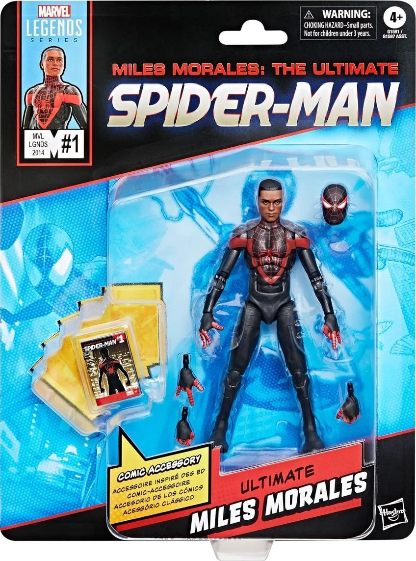 Marvel Legends Mini Comic Miles Morales Spider-man