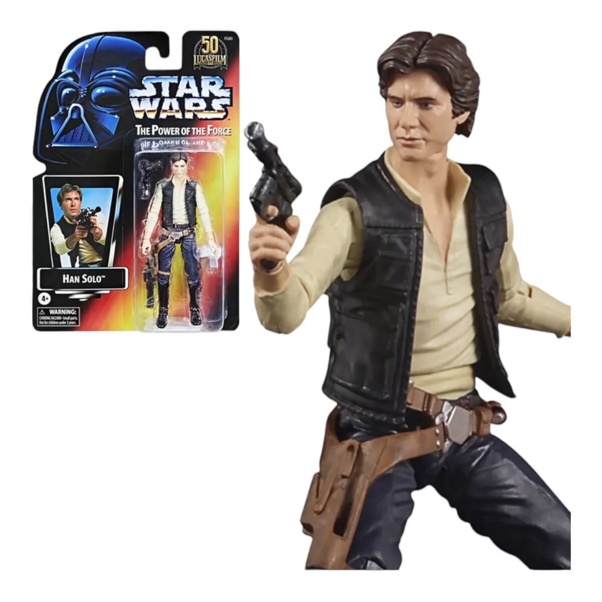 Star Wars Power Of The Force Retro Han Solo
