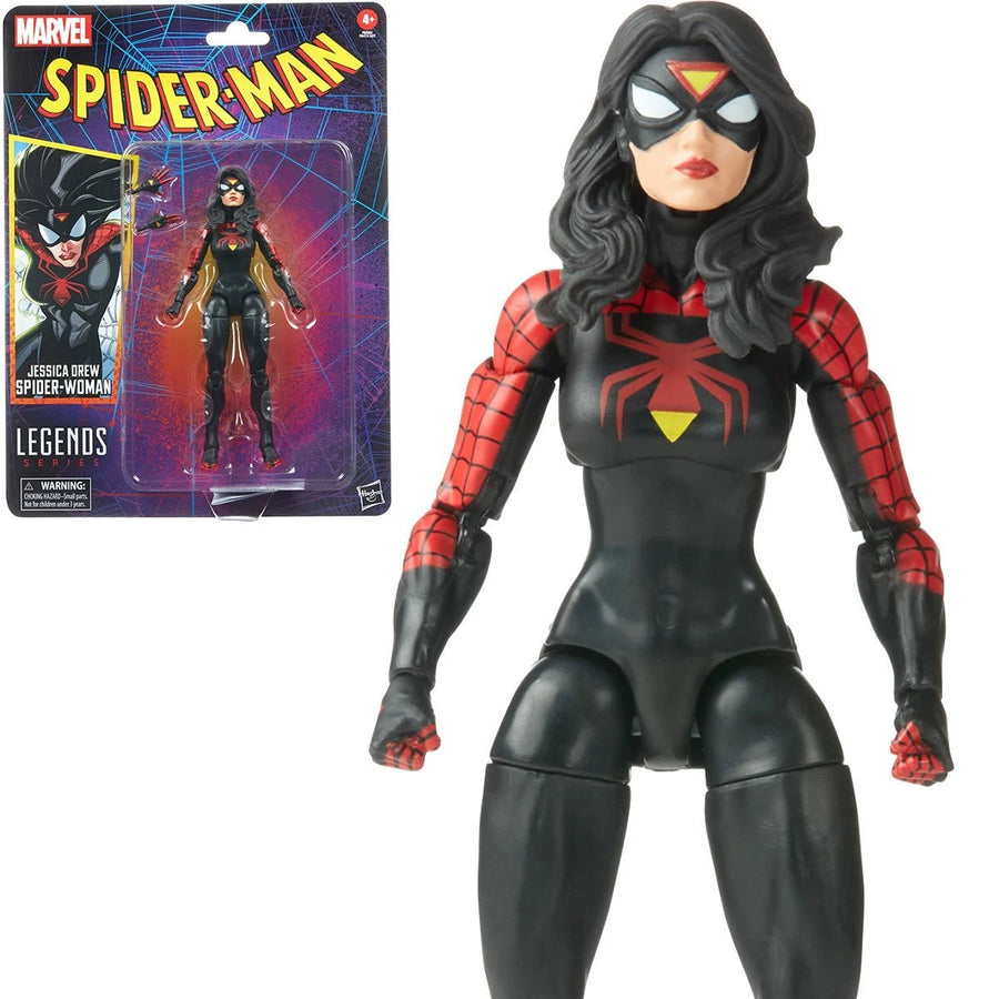 Marvel Legends Retro Spider-man Jessica Drew Spider-Woman